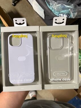 heyday Lavender and Clear iPhone Case Duo